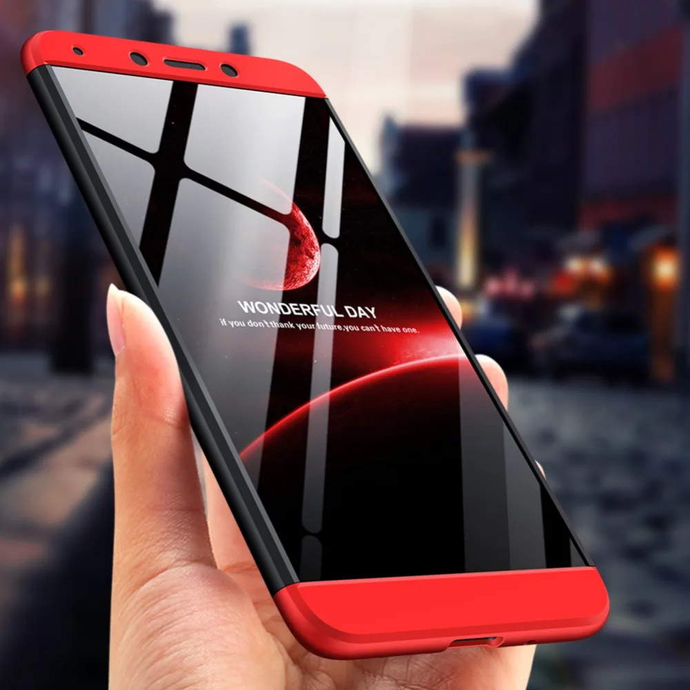 Funda on Redmi 6 360 protección completa A prueba de caídas armadura híbrida antigolpes funda dura de PC para Xiaomi Redmi 6 Un Redmi 6 Pro|Fundas ajustadas| - AliExpress