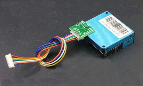 Ceny Wysoce precyzyjny czujnik cyfrowy planpower pm2, 5 PMS7003 G7 z płytka przyłączeniowa i kabel PM2.5 czujnik laserowy