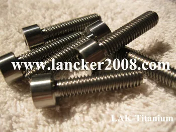 

M6x35 Gr5 hexagon socket cap head titanium alloy screw DIN912
