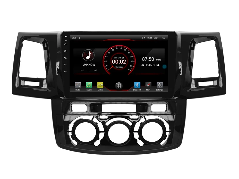 Deluxe Edition автомобильный Android 10 0 плеер для Toyota Hilux Fortuner стерео Мультимедиа навигация