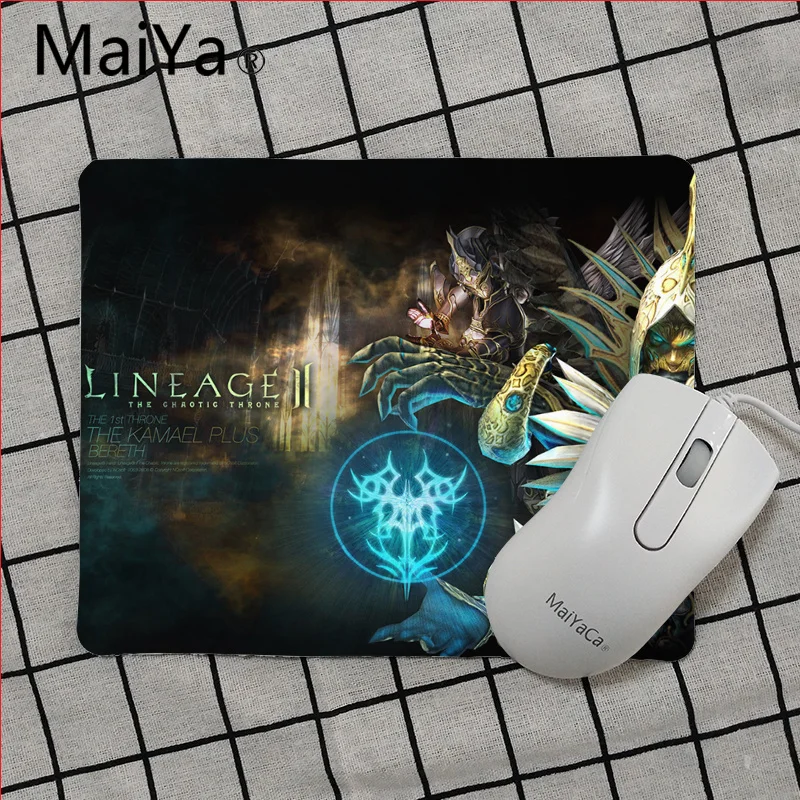 Maiya высокое качество игры Lineage 2 красивый коврик для мышки в стиле аниме игровой коврик мышь