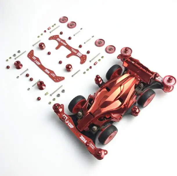 red YIKA YK1 мини 4WD модель автомобиля MA шасси с самостоятельной модификацией части набор стартовый набор - Цвет: red