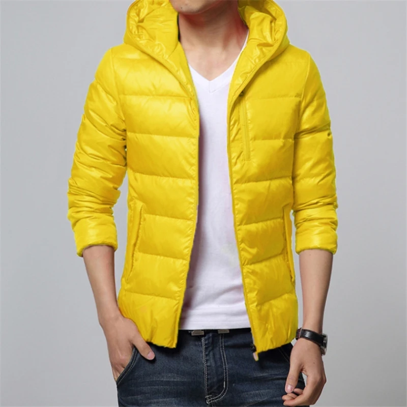 Big Size Hooded Man Loose Down mens jackets and coats 2016 Winter Keep ...