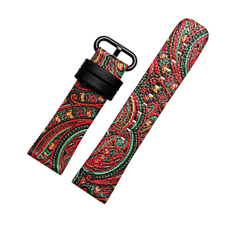 

High quality Pu Leather watch strap 23mm watch strap with stainless steel buckle and adapter free shipping
