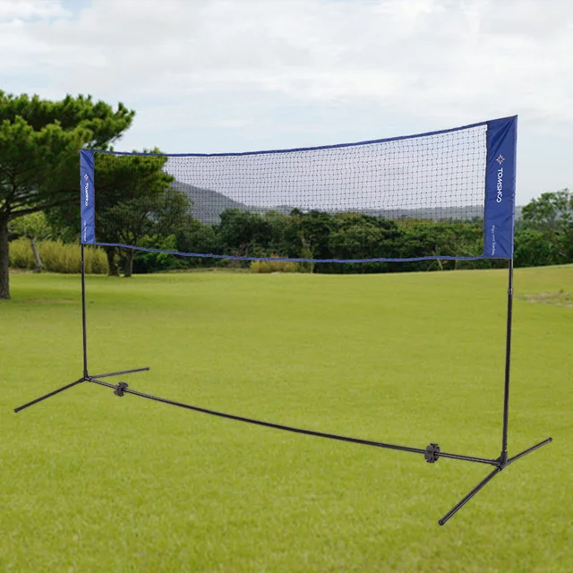 TOMSHOO 3m/5m Width Badminton Net with Adjustable Height Stand ... TOMSHOO 3m/5m Width Badminton Net with Adjustable Height Stand ...