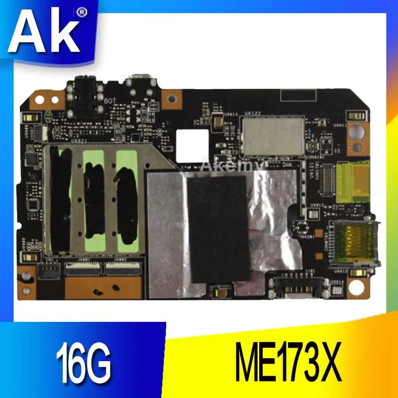 AK ME173X اللوحي اللوحة الأم ل ASUS ME173X ME173 ME17 اختبار اللوحة الأصلية 16G