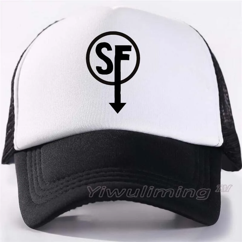 جديد الصيف قبعات سائق الشاحنة سالي الوجه بارد الصيف الأسود الكبار بارد البيسبول شبكة صافي قبعات سائق الشاحنة قبعة للرجال قابل للتعديل