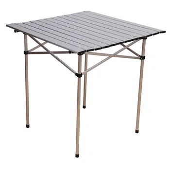 

Outdoor Table Outdoor square camping table folding table mesa plegable desk table pliante mesa camping Aluminum 70*70*70CM hot