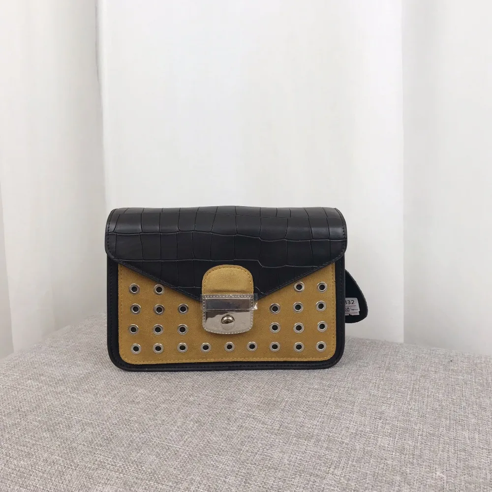 

Kafunila genuine cow leather hollow-out luxury women shoulder messenger bags famous brand high quality handbags bolsa feminina