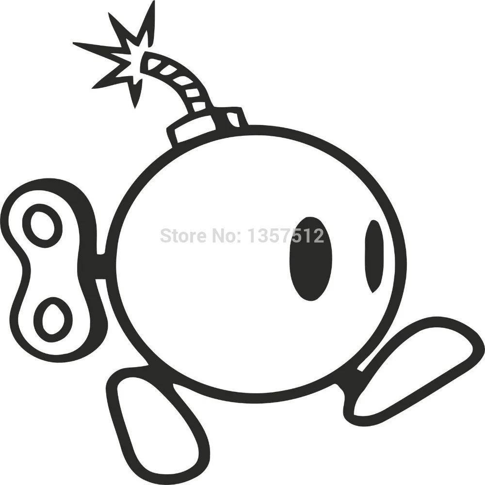 for game wall room decals For Bumper New Sticker Cartoon Bom SUV Stickers Car Auto Truck Window for game wall room decals For Bumper New Sticker Cartoon Bom SUV Stickers Car Auto Truck Window