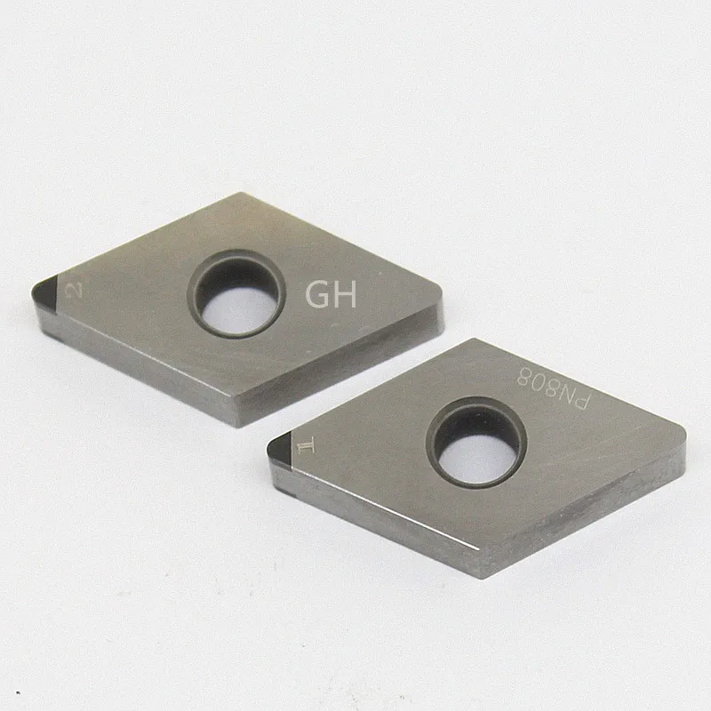 PCD наконечник cnc вставка Алмазный токарный станок CNC токарные инструменты DCMT0702