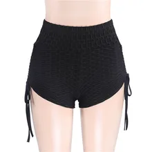 Женские шорты для фитнеса с высокой талией дышащие Бесшовные быстросохнущие шорты для йоги Для Бега Спортзала SMN88