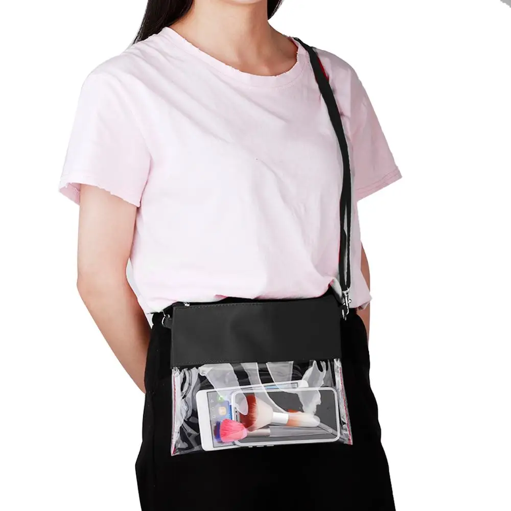clear shoulder strap bag