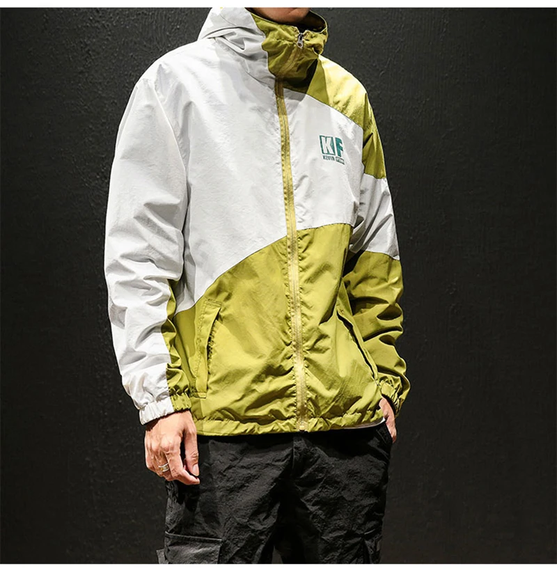 Jackets Men Jacket Spring And Autumn Fashion Bomber Pilot Zipper Coat Men Hip Hop  (7)