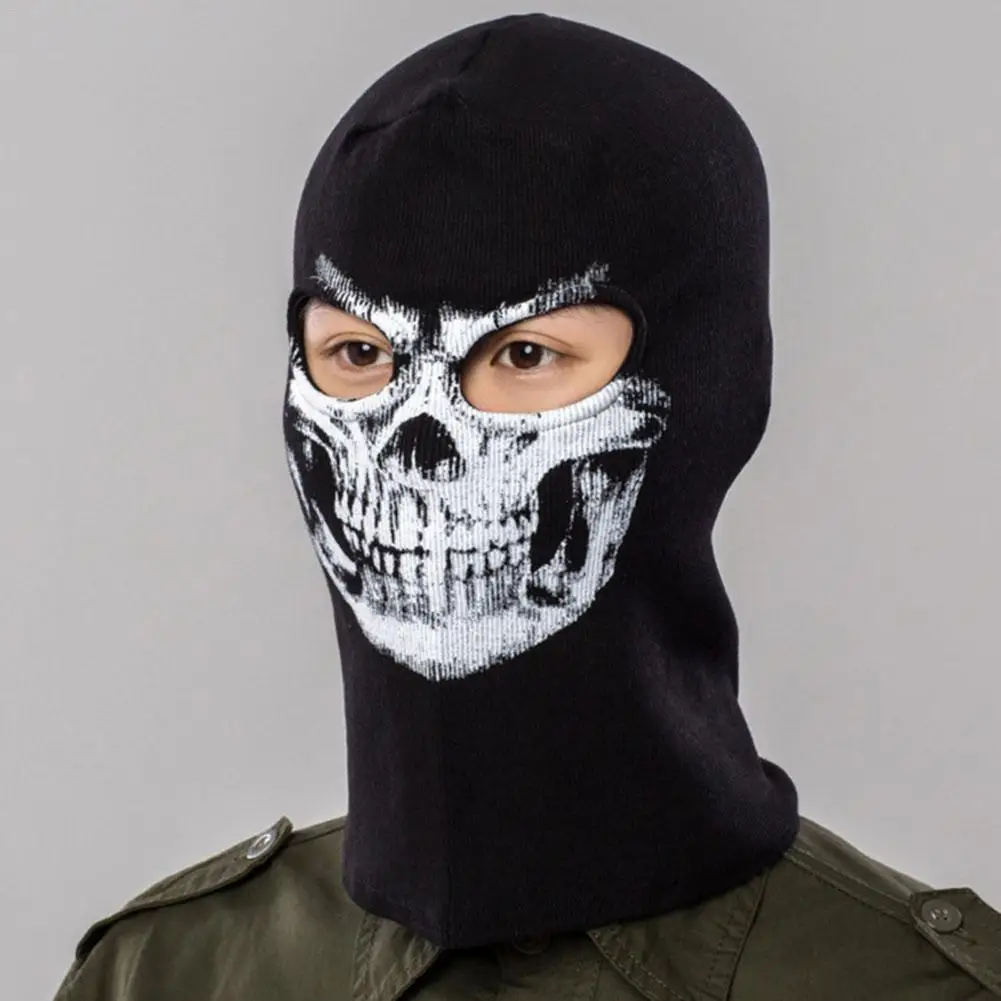 Best New Windproof Skull Cycling Full Face Mask Sports Headgear Bike Bicycle Riding Hat Warm Head Scarf