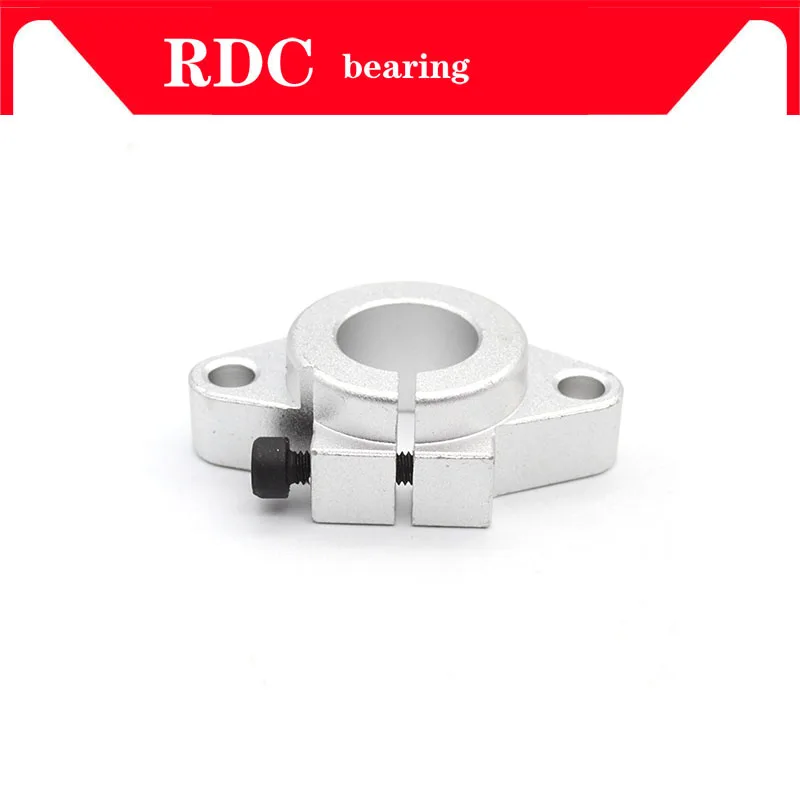 4pcs SHF8 SHF10 SHF12 SHF13 SHF16 SHF20 SHF25 SHF30 aluminum linear Rod Rail Shaft Support CNC Router parts 3d printer parts