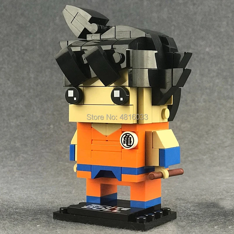 

Anime Auction Figures BrickHeadz Series Saiyan Sun goku building blocks Kids toys boy gifts compatible legoinglys dragon ball