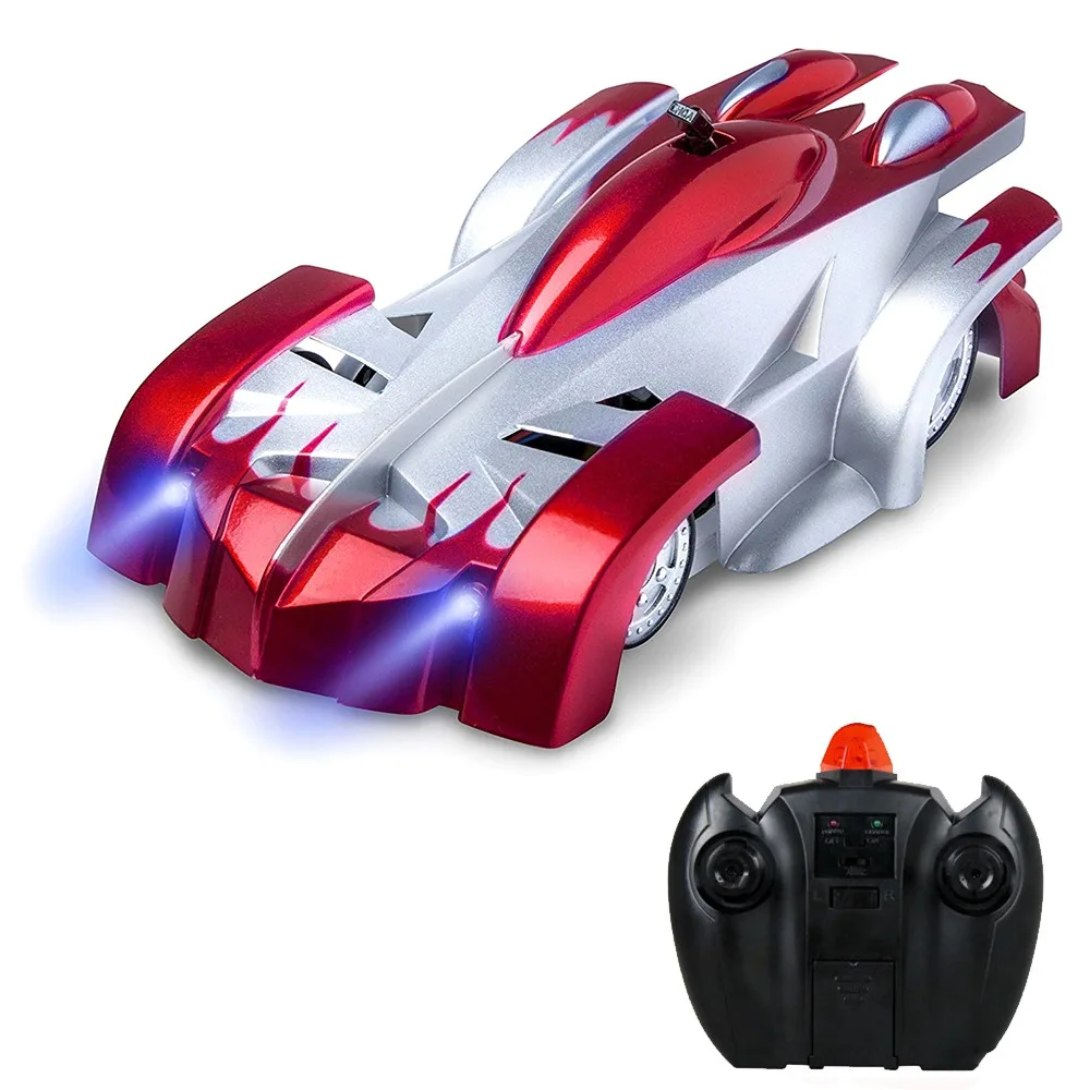 

New RC Climbing Wall Cars Electricity Remote Control Antigravity Machine RC Car 360 Degree Rotating Stunt Toys Wall Racer