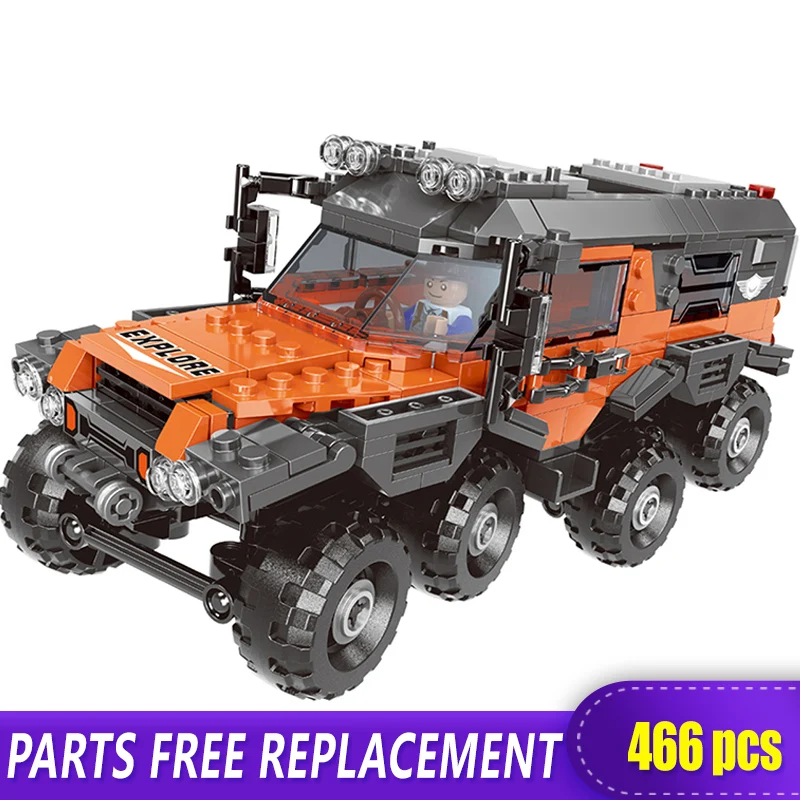 

XingBao 03027 Car Blocks 466pcs Super full terrain vehicle Building Blocks Compatible with LOGO Bricks for Children Adult Toy
