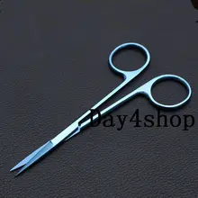 1pc Titanium Iris Scissors Straight 20mm tip ophthalmic eye surgical instrument