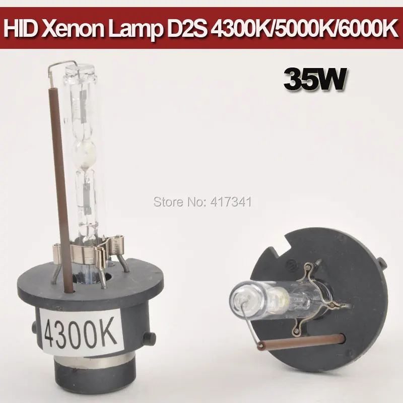 35 Вт 12В AC D2S/D2H HID ксеноновая лампа 4300K 5000K 6000K для объектив проектора HL G3 G4 G5 Koito Q5