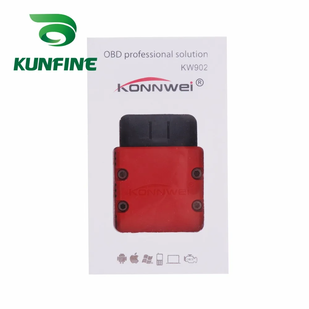 KW902 WIFI ELM327 Auto OBD2 Code Reader Scanner MINI ELM327 KW902 WIFI Diagnostic Scan Tool Work for IOS Android iPhone