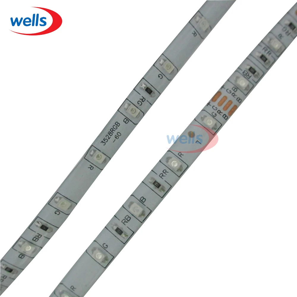 5 м 3528 SMD 60 светодиодный s/M Flash Multi Цвет RGB светодиодный Водонепроницаемый полосы света 12 В ленты