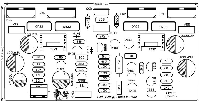 2 шт. L20 SE 350 Вт аудио усилитель плата TOSHIBA A1943 C5200 двухканальный усилитель diy комплект и готовая плата