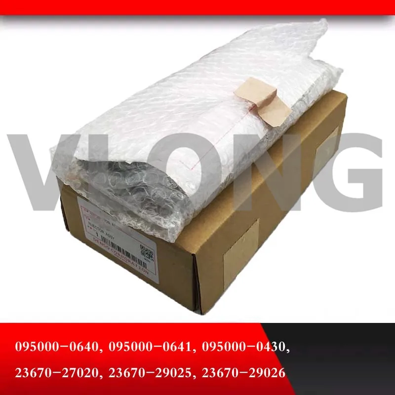 Подлинный и абсолютно топливный инжектор в сборе 095000-0640, 095000-0641, 095000-0430, 23670-27020, 23670-29025, 23670-29026