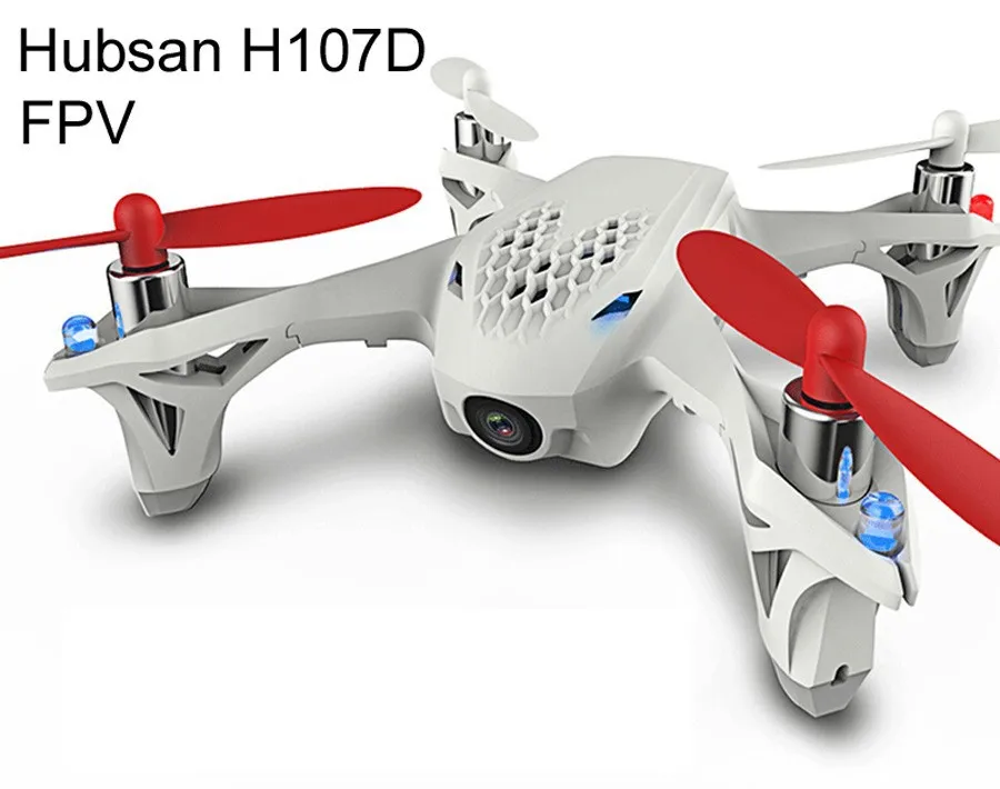 

Original Hubsan X4 H107D Mini RC FPV Quadcopter 5.8G 4CH 6 Axis RTF with 0.30MP HD Camera Real-time Aerial Photography Video