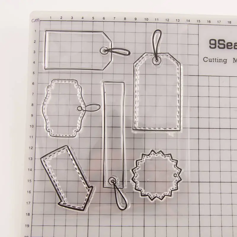 Бирки штамп прозрачный Силиконовая печать, Детский Набор для творчества ручная работа альбом для скрапбукинга украшения Мягкая штампы-339