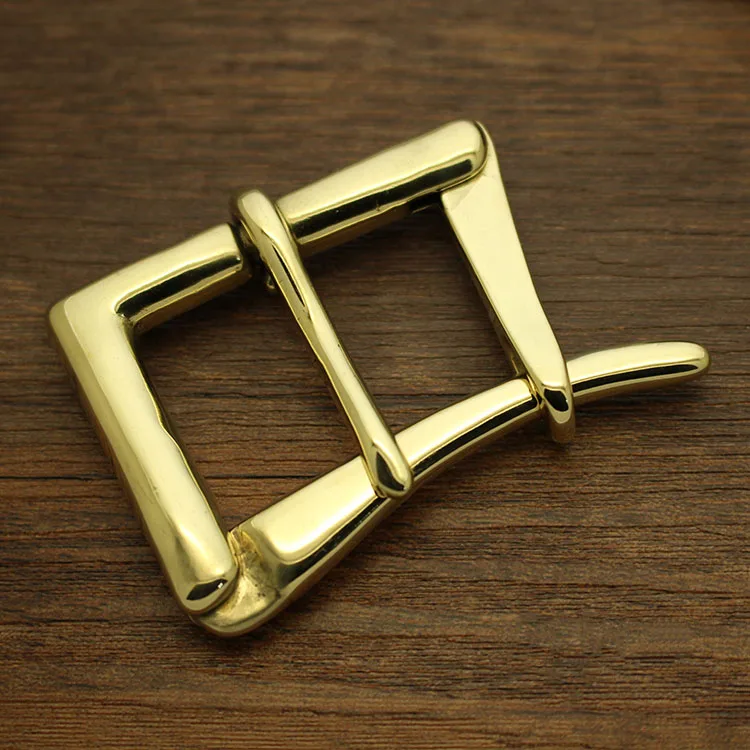 2pcs DIY Solid Brass Pin Buckle for Leather Belt 1 1/2" 38mm Craft