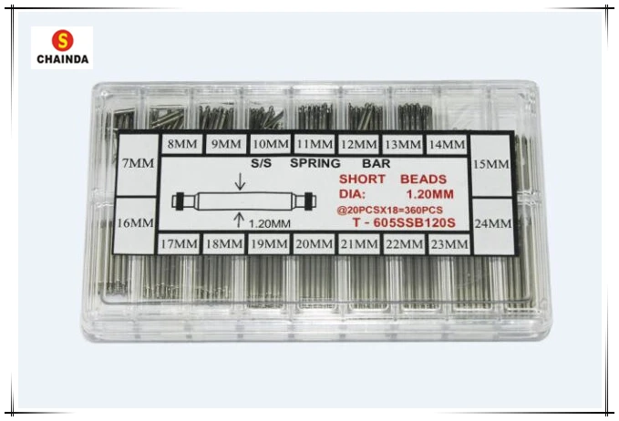 

1.2/1.3/1.5mm Thick Watch Band Pin Short End Stainless Steel Spring Bars for Watch Repair