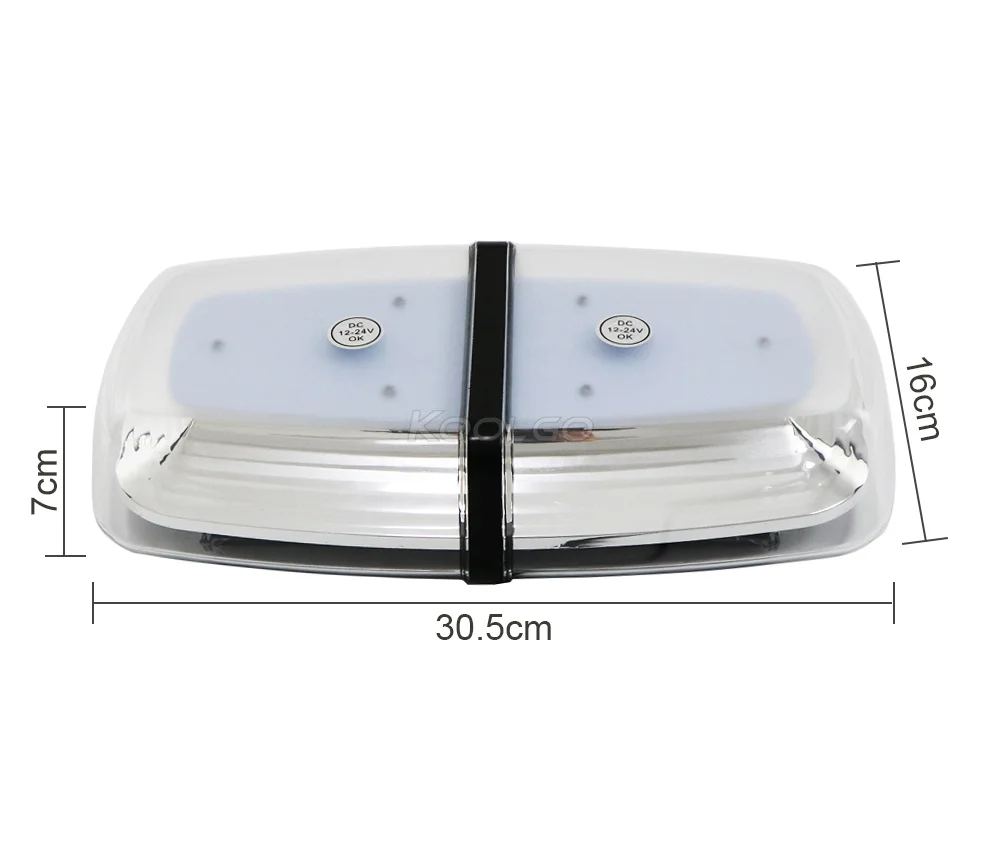 KOOLGO 72 светодиодный 5730 SMD автомобильный грузовик СВЕТОДИОДНЫЙ Аварийный Грузовик вспышка стробоскоп на крыше Маяк светильник сигнальная лампа Янтарный Желтый 12 В/24 В