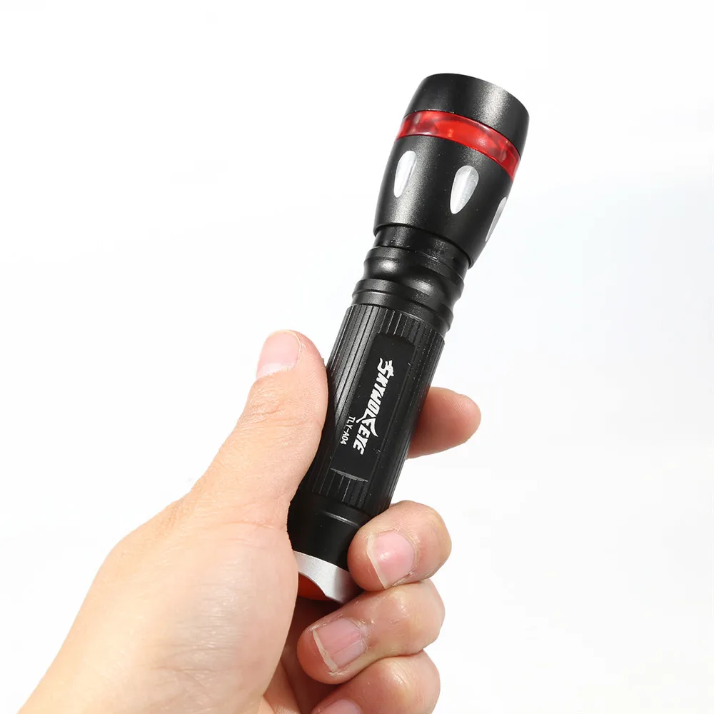 Portable Torch Flashlight LED Flashlights High-power Powerful Waterproof Outdoor 3000LM 3-MODE XML T6 | Лампы и освещение