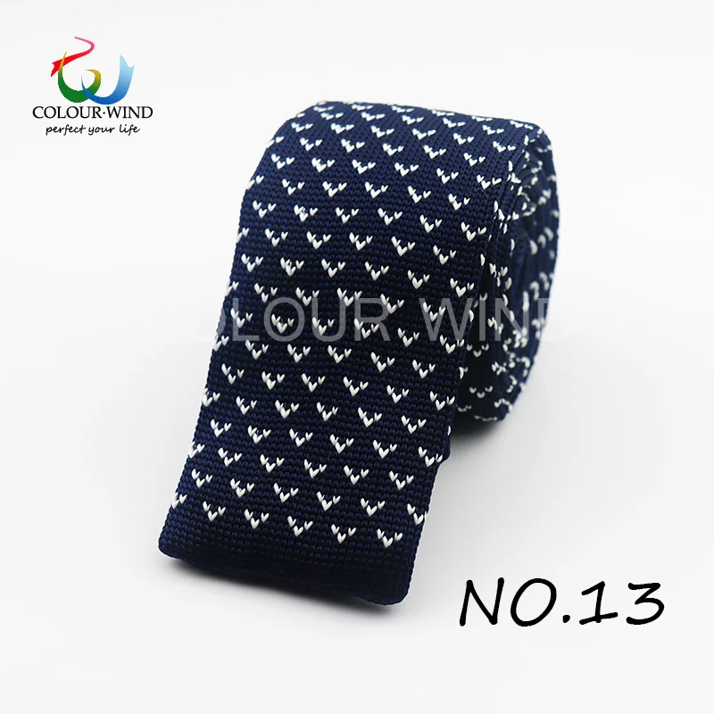 Настоящий брендовый Тонкий 6 см мужской однотонный узкий галстук, вязаный галстук, деловой вязаный цветной галстук, простые вечерние галстуки, подарок