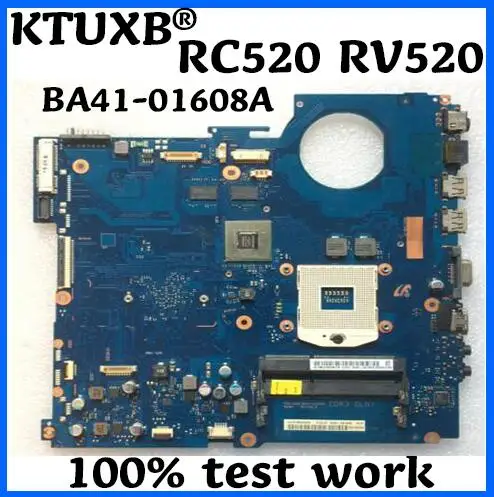 Материнская плата для Samsung RV520 RC520 материнская ноутбука HM65 DDR3 GT520M / 1 ГБ GPU 100%