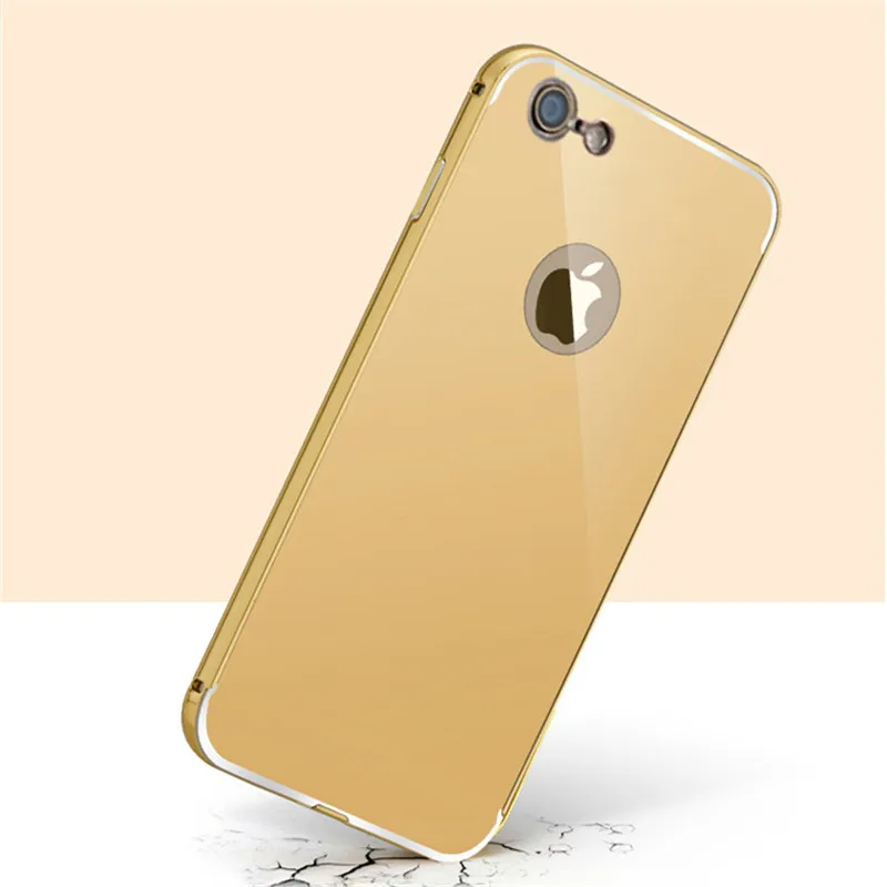 Чехол для Apple iPhone 5 5s роскошный металлический алюминиевый акриловый жесткий