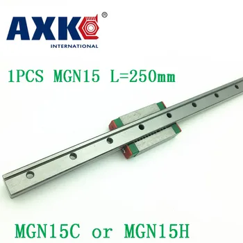 

15mm Linear Guide Mgn15 L=250mm Linear Rail Way + Mgn15c Or Mgn15h Long Linear Carriage For Cnc X Y Z Axis