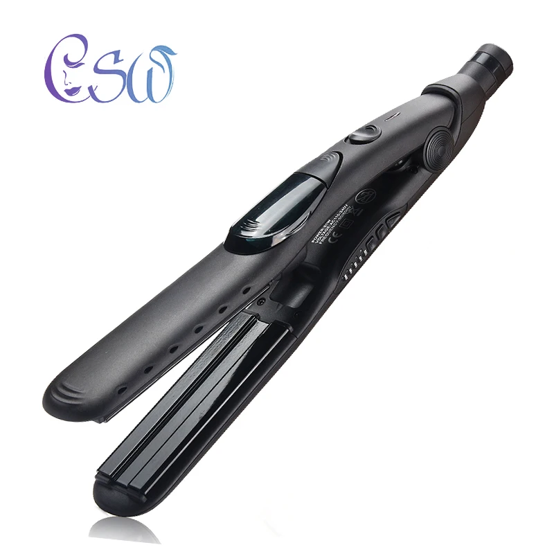 

CSW Steam Hair Straightener Brush Atomized Splint Fast Heating Ceramic Spray Hair Perm Straightening Electric Board Clip