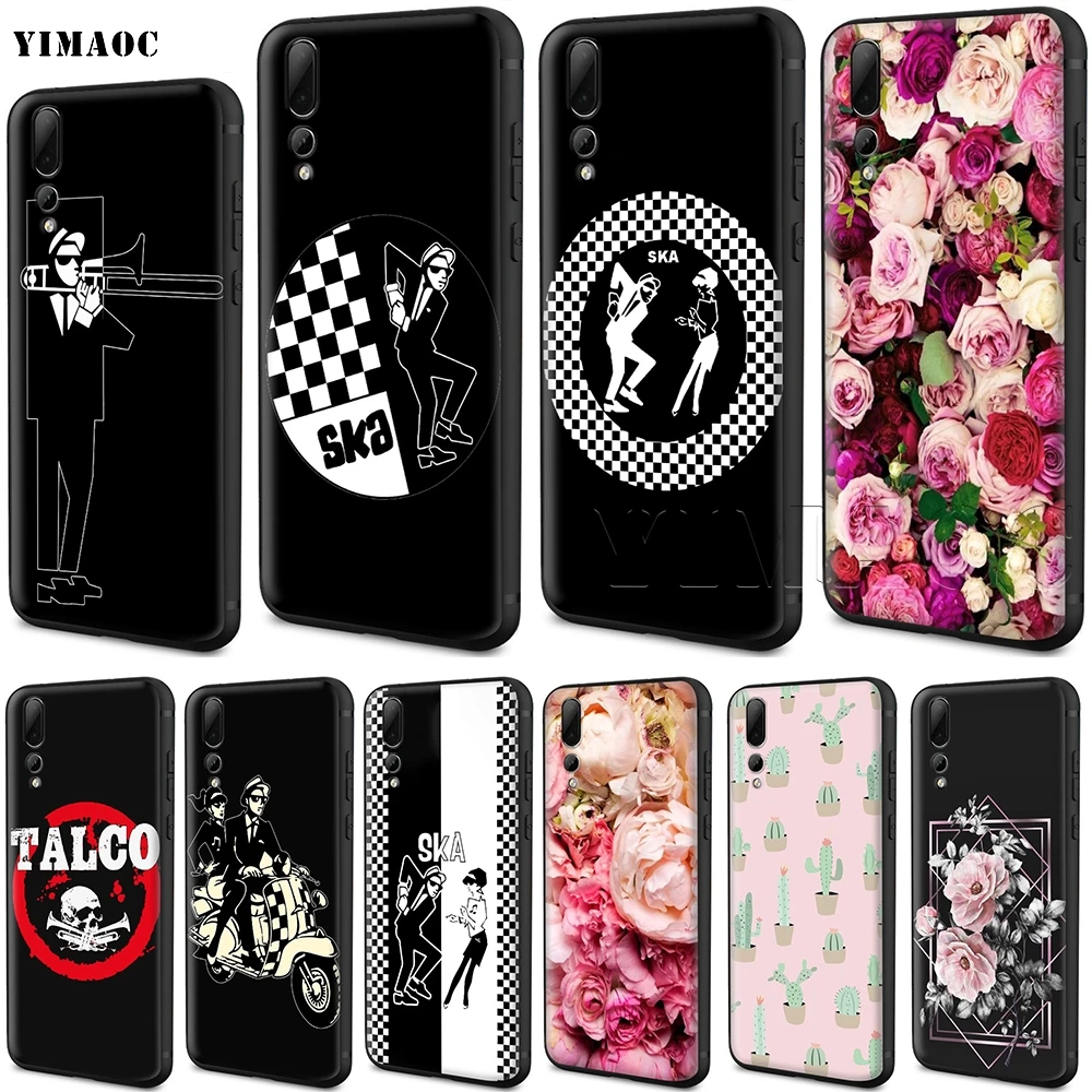 Силиконовый чехол YIMAOC Ska Man Girl для Huawei Honor Mate P smart Y7 Y9 8C 30 20 10 8x Nova 3i 3 Lite Pro Prime 2018 2019 |