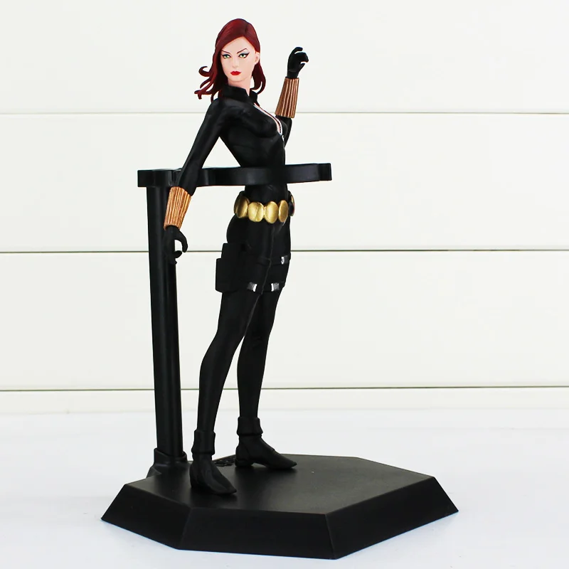 

Super Hero 2: Age of Ultron PVC Action Figure Dolls Scarlett Black Widow Model Toy Black Widow Figure 25cm