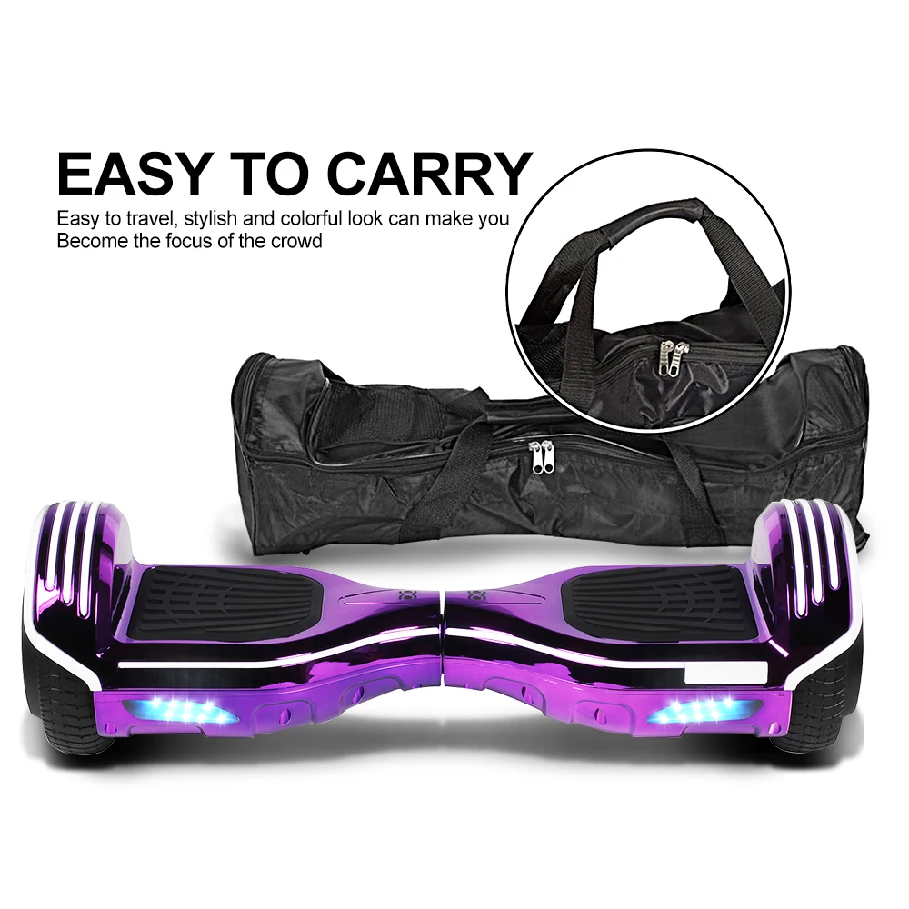 6.5 Inch Hoverboard Electric Scooters Smart Electric Skateboard Self Balance Scooter Bluetooth Speaker LED Hover Board Oxboard