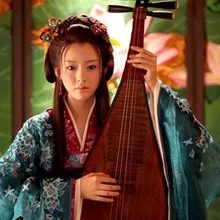 Павлин зеленый женский секретный агент Gong Yu ТВ Игры Lang Ya Bang Nirvana в огне Hanfu костюм для женщин