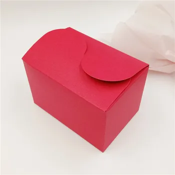 

40Pcs/Lot 9x6x6cm Various Colors Handmade Soap Paper Card Box Small Candy Gifts Packaging Stand Up Case For Christmas Engagement