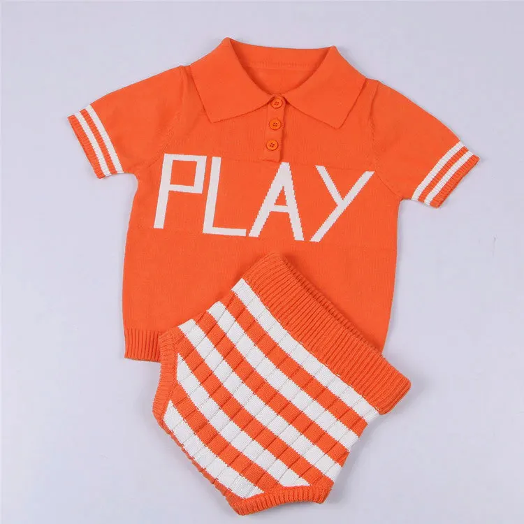 2017 Family Matching Clothes Outfits Mother Daughter Sun Clothing sets Knitted T-Shirts Girl Boys kids clothing Mom kids clothes