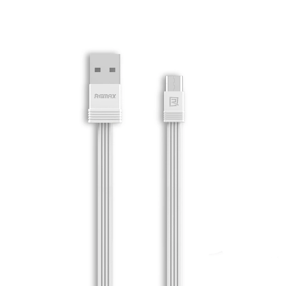 Remax 100 см Портативный Micro Usb кабель для синхронизации данных 2.1A кабели для быстрой зарядки для huawei/xiaomi redmi 8-контактный кабель для iphone 6 7 8 XS - Цвет: Белый