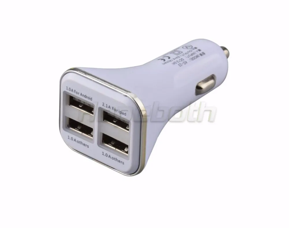 Hopeboth Multi-порт автомобильное Зарядное устройство 4USB Интерфейс автомобиля Авто-прикуриватели Питание Электроника для автомобиля мобильный телефон USB Авто Зарядное устройство