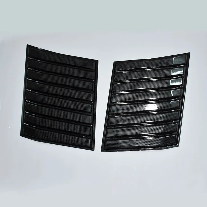 

car styling 2pcs for 2012-2017 ranger t6,T7,XLT Car Styling Stickers ABS Decorative Air Flow Intake Scoop Bonnet Vent Cover