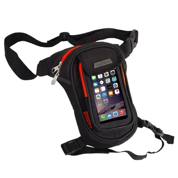 

BENKIA Motorcycle Bags Leg Bag Thigh Drop Riding Waist Bags Belt Reflective Travel Fanny Pack Purse Cell Phone Touch Screen Pack